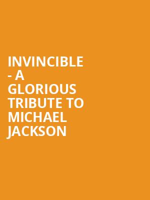 Invincible A Glorious Tribute to Michael Jackson, Garde Arts Center, New London